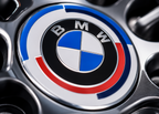 4x Blue Alloy Wheel Centre Caps 68mm Hub Caps Compatible with BMW E60 E90 E92 E82 E87 F10 F20 F30