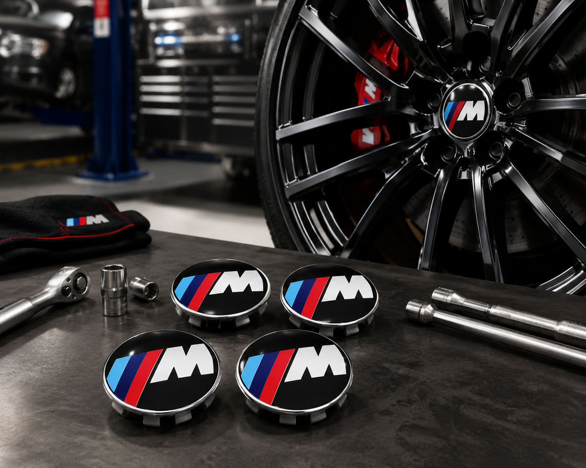 68mm Wheel Centre Caps Compatible with BMW Alloy Wheels – Set of 4 | Multiple Styles Available 1 3 5 6 7 Series X5 X6 M & Z Models