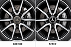 4x 75mm Black Wheel Centre Hub Caps Compatible with Mercedes-Benz – Alloy Wheel Centre Covers for A B C E S M Class & AMG
