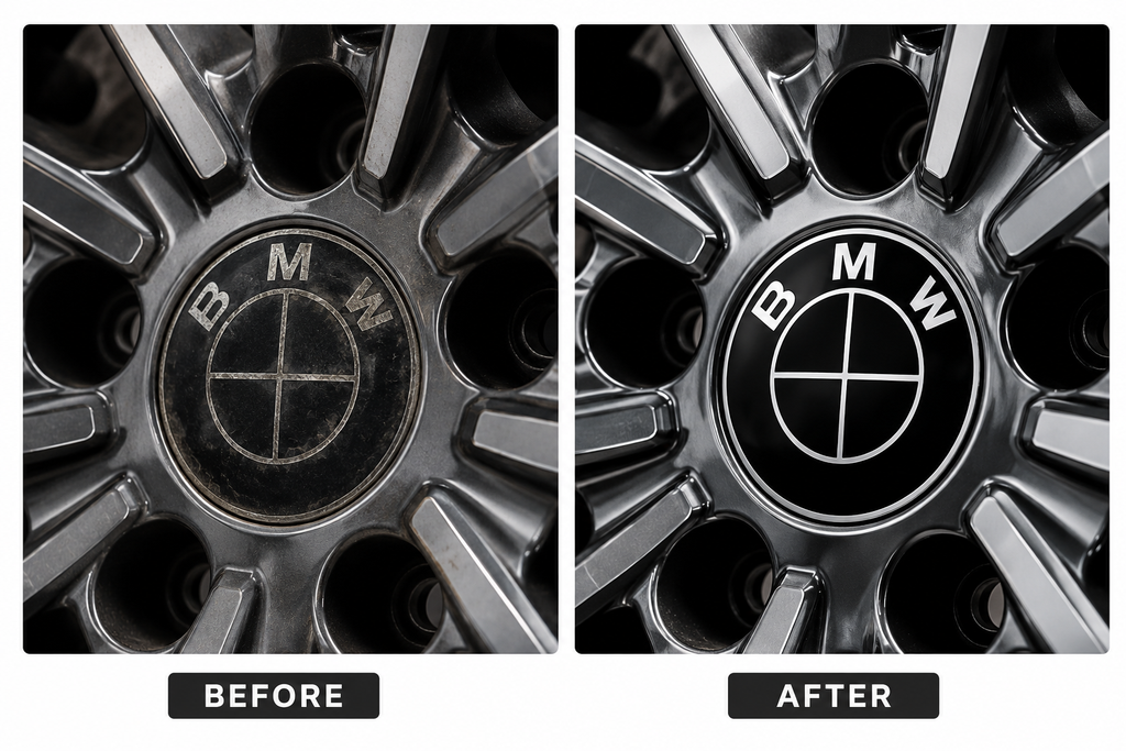 68mm Wheel Centre Caps Compatible with BMW Alloy Wheels – Set of 4 | Multiple Styles Available   1 3 5 7 Series X5 X6 M & Z Models