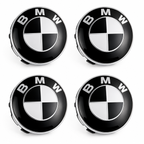 68mm Wheel Centre Caps Compatible with BMW Alloy Wheels – Set of 4 | Multiple Styles Available 1 2 3 5 7 Series X3 X5 X6 M3 E46 E90 E60