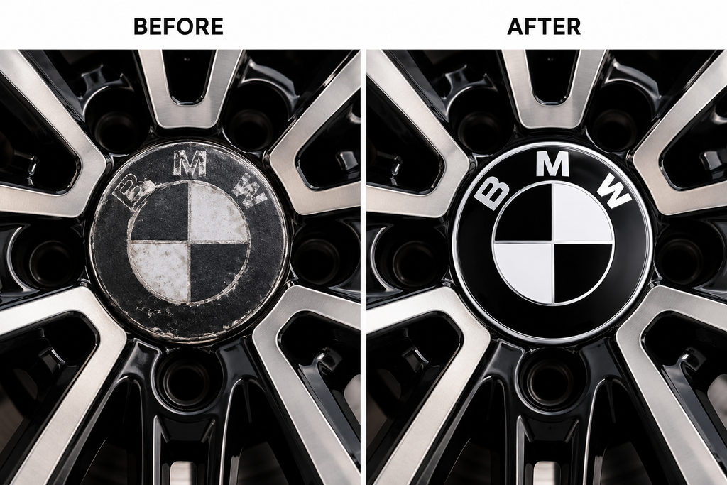 68mm Wheel Centre Caps Compatible with BMW Alloy Wheels – Set of 4 | Multiple Styles Available 1 2 3 5 7 Series X3 X5 X6 M3 E46 E90 E60