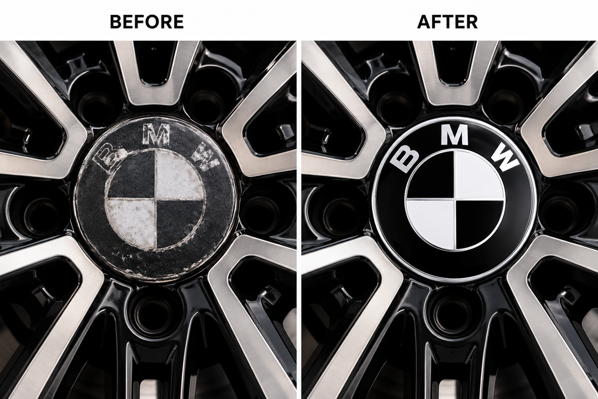 68mm Wheel Centre Caps Compatible with BMW Alloy Wheels – Set of 4 | Multiple Styles Available 1 2 3 5 7 Series X3 X5 X6 M3 E46 E90 E60