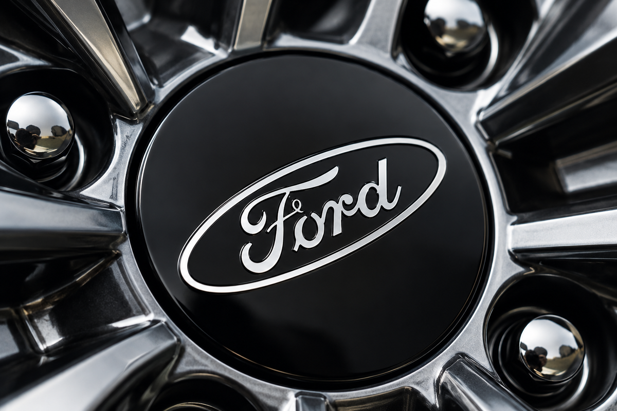 Ford-Style Wheel Centre Caps 54mm Set of 4 – Black Alloy Hub Caps Covers Replacement Fits Fiesta Focus KA