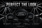 Ford-Style Wheel Centre Caps 54mm Set of 4 – Black Alloy Hub Caps Covers Replacement Fits Fiesta Focus KA